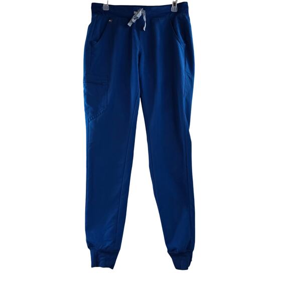 Figs Royal Blue Set Rafaela Oversized Top Zamora Jogger Pants Size S - Picture 2 of 16